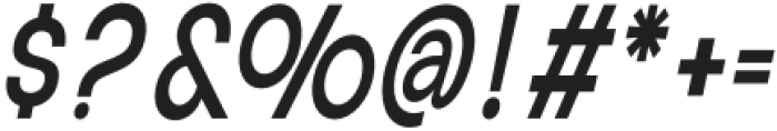 Cottorway Pro crisp Medium Italic otf (500) Font OTHER CHARS