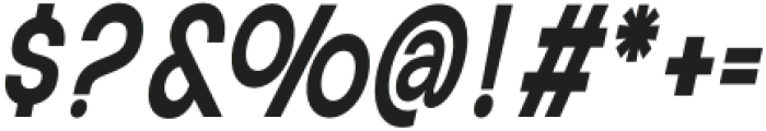 Cottorway Pro crisp SBold Italic otf (700) Font OTHER CHARS