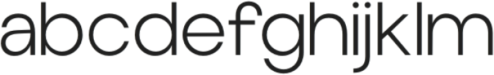 Cottorway Typeface Regular otf (400) Font LOWERCASE