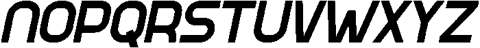 Cottra Italic otf (400) Font UPPERCASE