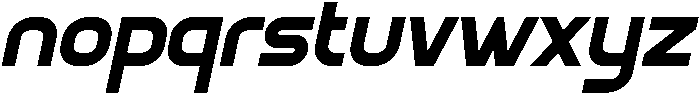 Cottra Italic otf (400) Font LOWERCASE