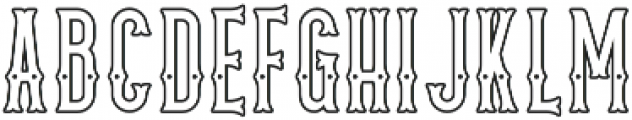 Country Bluegrass otf (400) Font UPPERCASE