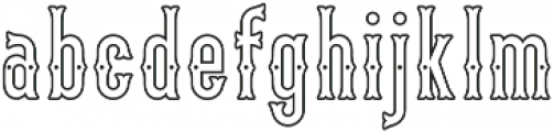 Country Bluegrass otf (400) Font LOWERCASE