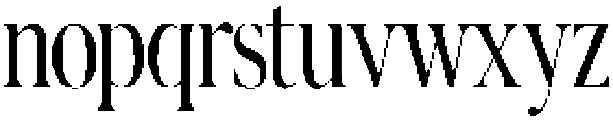 Country Club Regular otf (400) Font LOWERCASE