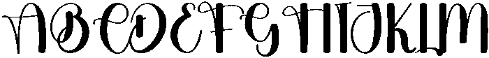 Country Regular otf (400) Font UPPERCASE