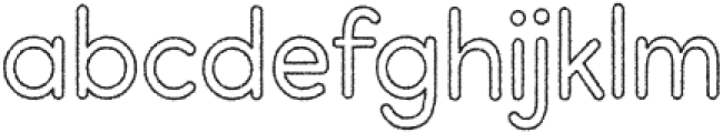 Country Regular otf (400) Font LOWERCASE