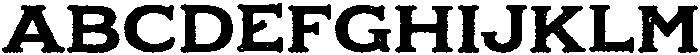 CountryBelleSerif Regular otf (400) Font UPPERCASE