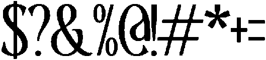 Countryside-Regular otf (400) Font OTHER CHARS