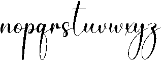 Countryside Regular otf (400) Font LOWERCASE