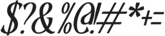 Countryside Variable Italic ttf (400) Font OTHER CHARS