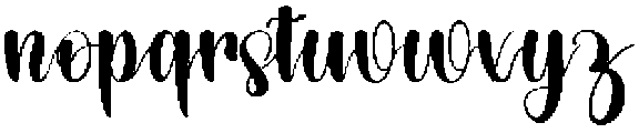 Couple Valentine Regular otf (400) Font LOWERCASE