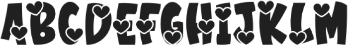 Couple Valentine otf (400) Font UPPERCASE