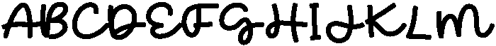 Courage Regular otf (400) Font UPPERCASE