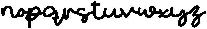 Courage Regular otf (400) Font LOWERCASE