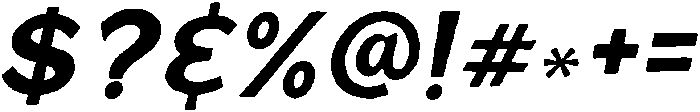 Courager otf (400) Font OTHER CHARS