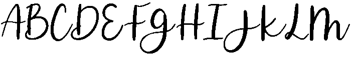 Courtney Regular otf (400) Font UPPERCASE