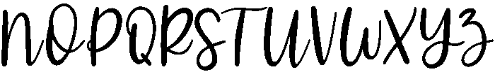 Courtney Regular otf (400) Font UPPERCASE