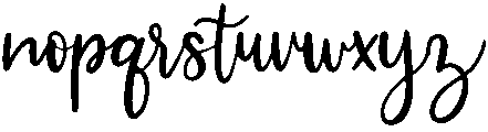 Courtney Regular otf (400) Font LOWERCASE