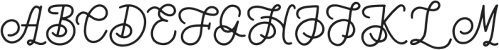 Coutalline otf (400) Font UPPERCASE