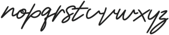 Couture Script otf (400) Font LOWERCASE