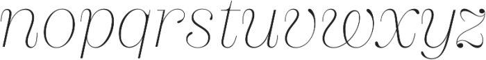 Couturier Poster Thin It otf (100) Font LOWERCASE