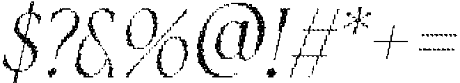 Covalie Disco Italic otf (400) Font OTHER CHARS