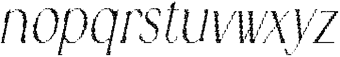Covalie Disco Italic otf (400) Font LOWERCASE