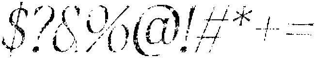Covalie Stamp Italic otf (400) Font OTHER CHARS