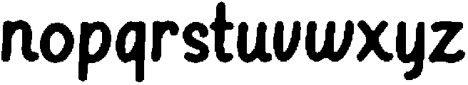 Covide ttf (400) Font LOWERCASE