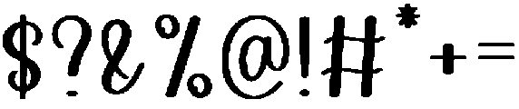 Cowboy Boho Regular otf (400) Font OTHER CHARS
