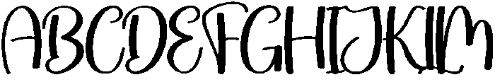 Cowboy Boho Regular otf (400) Font UPPERCASE