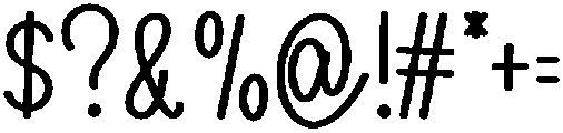 Cowboy  Boomber Regular otf (400) Font OTHER CHARS
