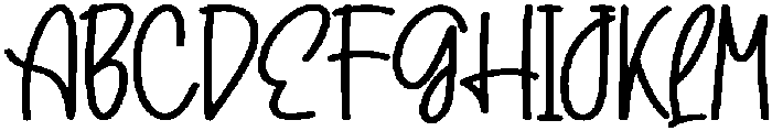 Cowboy  Boomber Regular otf (400) Font UPPERCASE