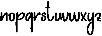 Cowboy  Boomber Regular otf (400) Font LOWERCASE