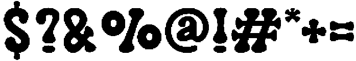 Cowboy Howdy Regular otf (400) Font OTHER CHARS