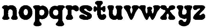 Cowboy Howdy Regular otf (400) Font LOWERCASE