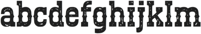 Cowboy Outlaw Textured otf (400) Font LOWERCASE