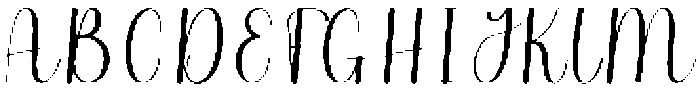 Cowboy Regular otf (400) Font UPPERCASE