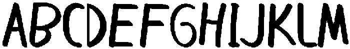 Cowboy Regular otf (400) Font UPPERCASE