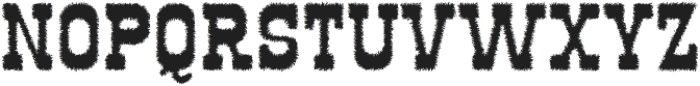 Cowboy Rough Regular otf (400) Font UPPERCASE