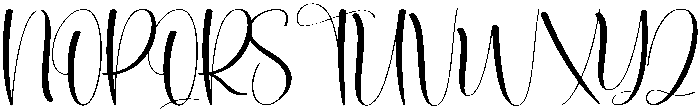 Cowgirl Regular otf (400) Font UPPERCASE