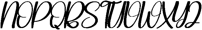 Cowgril Regular otf (400) Font UPPERCASE