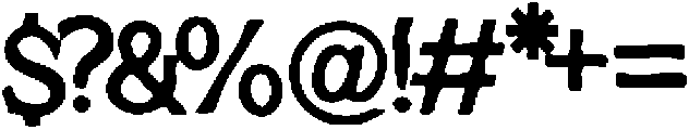 Coxora ttf (400) Font OTHER CHARS