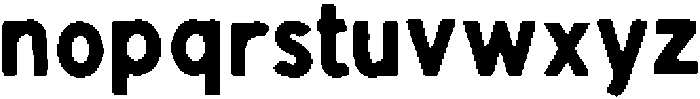 Coxuce ttf (400) Font LOWERCASE