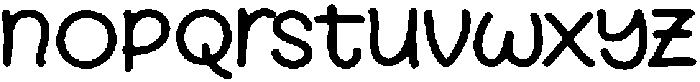 Coxuku ttf (400) Font LOWERCASE