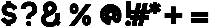 Coyote Bold otf (700) Font OTHER CHARS