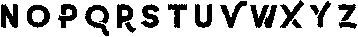 Coyote Rough otf (400) Font UPPERCASE