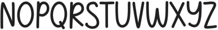 Cozy Notes Regular otf (400) Font UPPERCASE