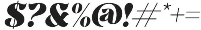 concrete oblique Italic otf (400) Font OTHER CHARS