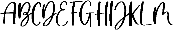 cookies&milk otf (400) Font UPPERCASE